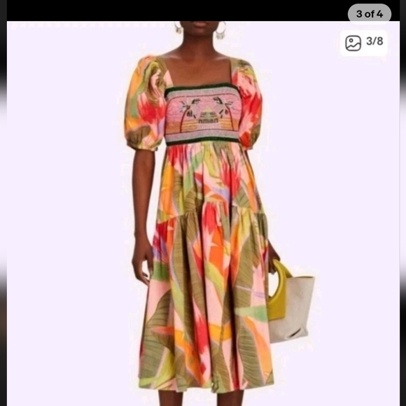 Farm Rio Beaded Mididress - Picture 4 of 4